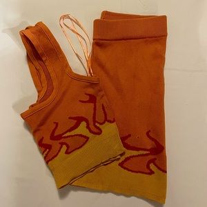 2-piece flame set